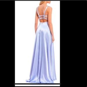 Light Blue Prom dress